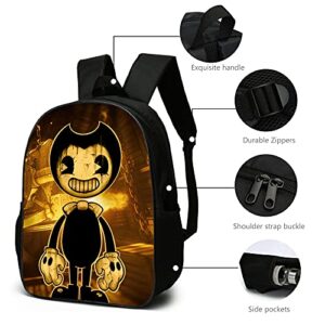 WOLOISO Anime Backpack Large Capacity Laptop Travel Bag for Boys Girls