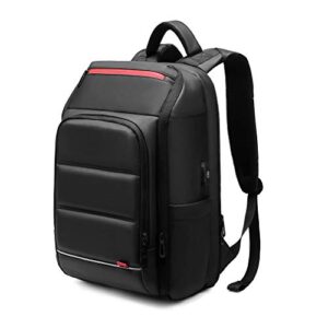eurcool laptop backpack for men,multifunction business 15.6 inch laptop backpack,with usb charging port travel bag, black-03, large