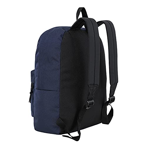 Casual Backpack Lightweight School Bookbag, Travel & Workbook bag for Men Women Student (Blue)