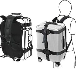 Hardcase/Carry On Trolley Luggage Backpack Conversion System Adjustable Strap