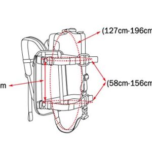 Hardcase/Carry On Trolley Luggage Backpack Conversion System Adjustable Strap