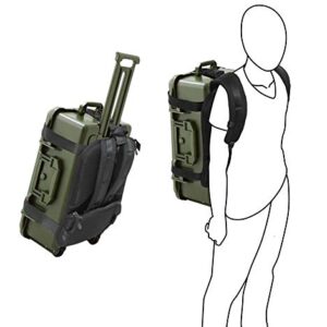 Hardcase/Carry On Trolley Luggage Backpack Conversion System Adjustable Strap