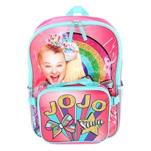 jojo siwa 16″ backpack with lunch bag- b20jo46556
