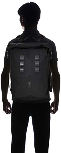 Chrome Industries Urban Ex 2.0 Rolltop Backpack- 15" Laptop Bag, Waterproof, 30 Liter, Black