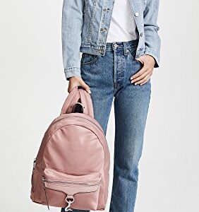 Rebecca Minkoff Women's Always On MAB Backpack, Vintage Pink, One Size