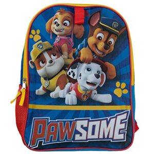 Paw Patrol Pawsome 16” Kids Backpack With Lunch Kit