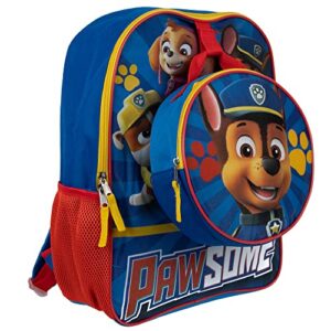 Paw Patrol Pawsome 16” Kids Backpack With Lunch Kit