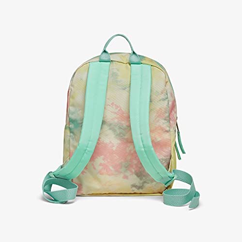 Pura Vida Tie Dye Mini Daypack Backpack Travel Bag - 400D Polyester, Vintage Patch - 12 Liters