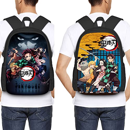 Anime Backpack 3D Print Teens Bags Fashion Laptop Bagpack for Boys and Girls Daypack