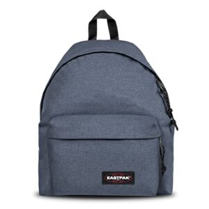 eastpak – padded pak’r backpack – bag for school, travel, work, or bookbag – crafty jeans