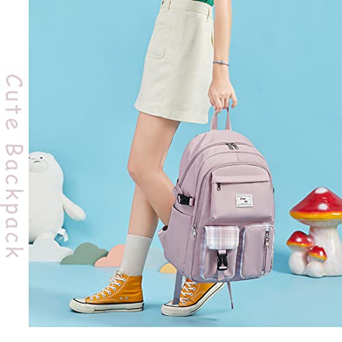 BONVEN Backpack for School,Girls Backpack for High School College Cute Backpack