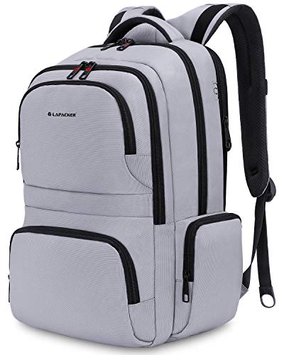 KUPRINE Travel Anti Theft Slim Durable Laptop Backpacks for Women Mens Lightweight Water Resistant College Computer Backpack Fits Most 15.6 Laptop & Tablet