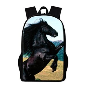 dispalang horse backpack for children cool animal back to school backpack for girls boys day pack