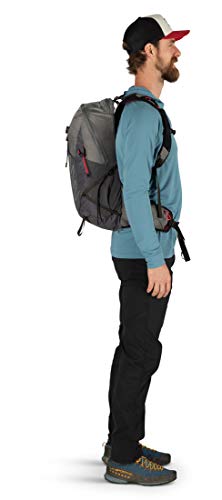 Osprey Talon Pro 20 Men's Hiking Backpack, Carbon, Large/X-Large