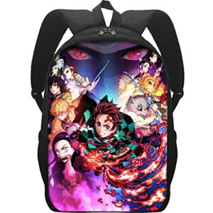 TianJie Anime Backpack for Anime Fans, 3D Print Casual Daypack Laptops Backpack College Sports Bags - 04