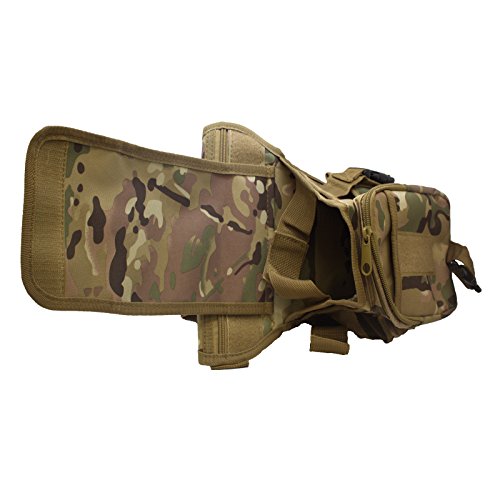 SAS Outdoor Tactical Hiking Camping Hip Pouch Bag (CP Camo)