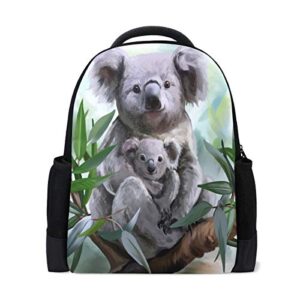 alaza koala casual backpack waterproof travel daypack school bag