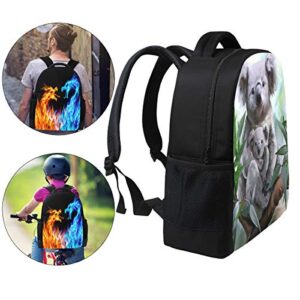 ALAZA Koala Casual Backpack Waterproof Travel Daypack School Bag