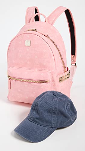 MCM Women's Stark Backpack 37, Blossom Pink Visetos, One Size