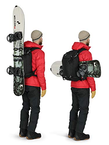 Osprey Soelden 22 Men's Backcountry Ski and Snowboard Backpack, Black, One Size