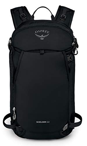 Osprey Soelden 22 Men's Backcountry Ski and Snowboard Backpack, Black, One Size