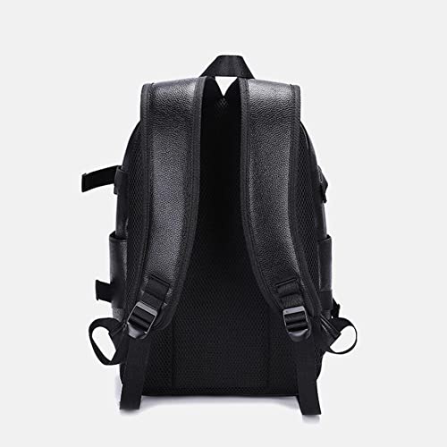 D-Studios Men’s Laptop Backpack in Synthetic Leather, Backpack for Men in Daily Uses like Work, Travel, College and School