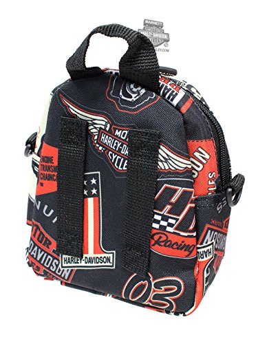 Harley-Davidson Mens Vintage Print Mini-Me Backpack 99668-VNTG