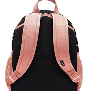 Nike Brasilia "Just Do It" Mini Backpack (Light Madder Root/Light Madder Root/Black)