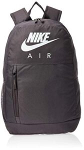 nike sportswear elemental kid’s backpack (thunder grey/white)