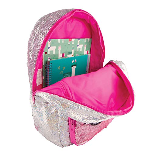 Fashion Angels Magic Sequin Silver Holographic with Reveal Backpack