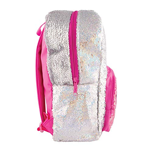 Fashion Angels Magic Sequin Silver Holographic with Reveal Backpack