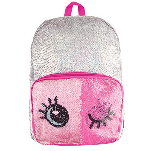 Fashion Angels Magic Sequin Silver Holographic with Reveal Backpack