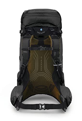 Osprey Atmos AG 50 Men's Backpacking Backpack, Black, Large/X-Large