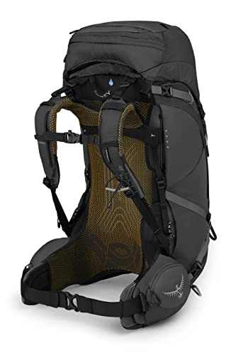 Osprey Atmos AG 50 Men's Backpacking Backpack, Black, Large/X-Large