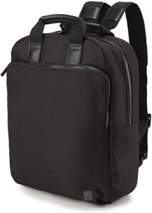 knomo james 16 inch laptop backpack men waterproof slim travel briefcase rucksack business casual daypack
