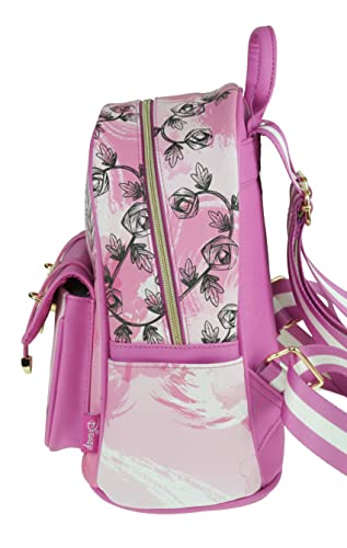 Alice in Wonderland - Cheshire Cat 11" Vegan Leather Mini Backpack - A21819