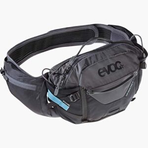 evoc, hip pack pro, hydration bag, volume: 3l, bladder: not inlcuded, black/carbon grey