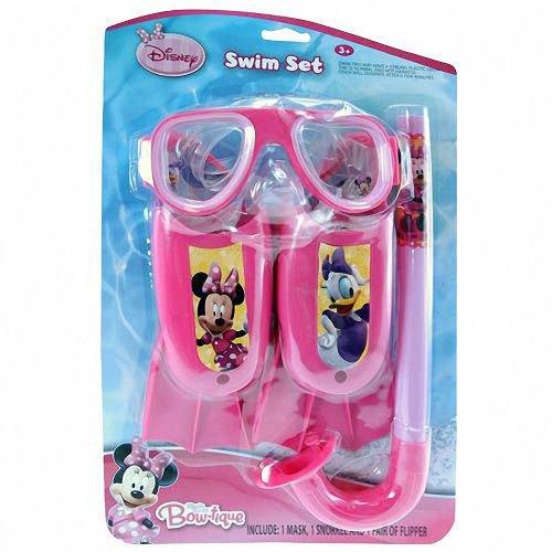 Swim Set - Disney - Minnie Mouse - on Blister Card 3 pc