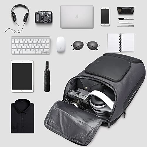 BANGE 17 Inch Laptop Backpack for Men,Travelling Backpack for Business with USB Charger Port,Weekender Carry-On Backpack with Luggage Sleeve for Women and Men…