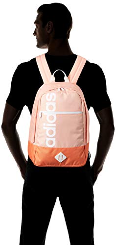 adidas Unisex Court Lite Backpack, Glow Pink/Semi Coral, ONE SIZE