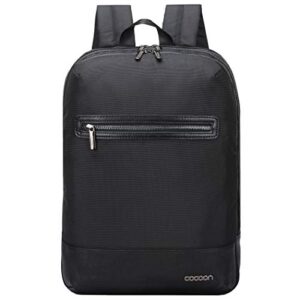cocoon mcp3425bk buena vista 16″ slim backpack with built-in grid-it! accessory organizer (black)