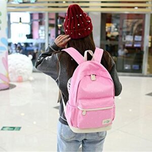 JUSTGOGO KPOP BIGBANG G-DRAGON Backpack Daypack Laptop Bag College Bag Book Bag School Bag (Pink 1)