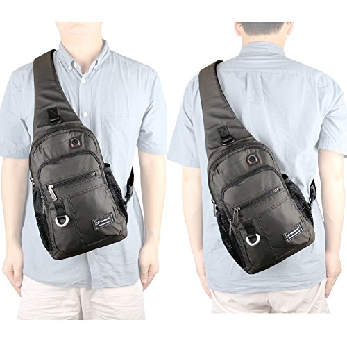 Vanlison Crossbody Sling Bag Backpack for Men & Women