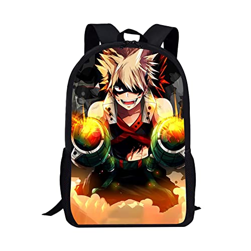 Xgvuqqi Anime Backpack Schoolbag Suitable for teens (Style-1)