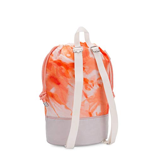 Kipling New Etoko Tie Dye Backpack Tie Dye Red