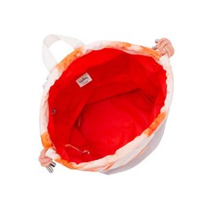 Kipling New Etoko Tie Dye Backpack Tie Dye Red