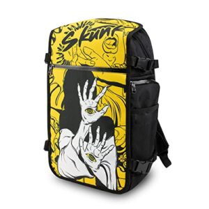 skunk faceoff customizable smell-proof fashion backpack (lost, large)
