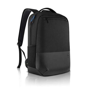 Dell Pro Slim Backpack 15-Keep Your Laptop, Tablet and Everyday Essentials securely Protected Within The eco-Friendly Dell Pro Slim Backpack (PO1520PS), a Slim-fit Backpack Designed for Work and More Black