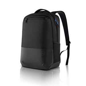 Dell Pro Slim Backpack 15-Keep Your Laptop, Tablet and Everyday Essentials securely Protected Within The eco-Friendly Dell Pro Slim Backpack (PO1520PS), a Slim-fit Backpack Designed for Work and More Black