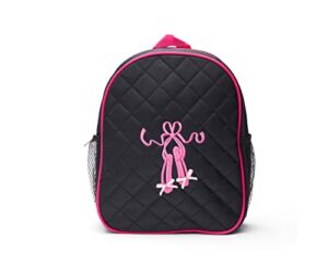 girls dance backpack bag ballet tap with padded straps medium 4-9 backpack